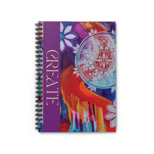 "Create" Spiral Notebook